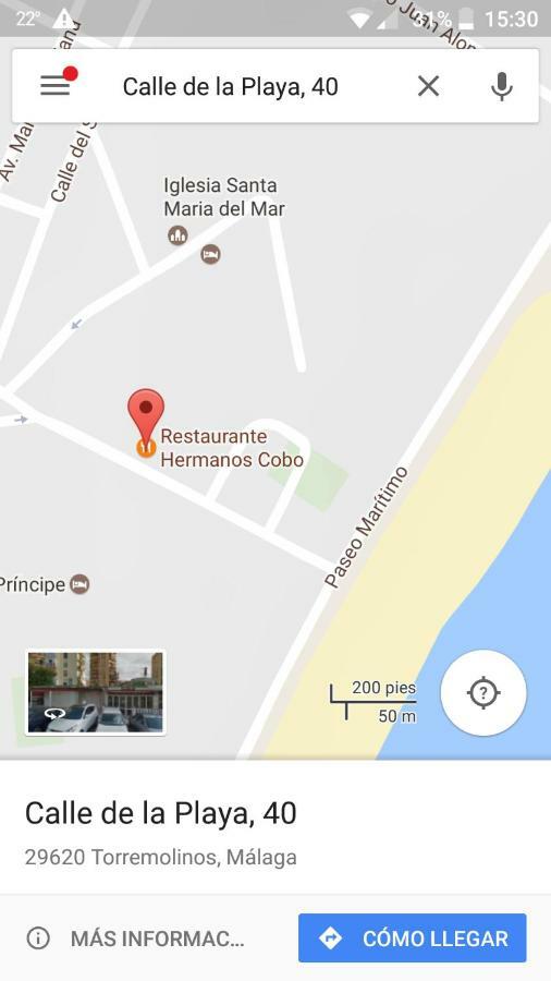 Апартаменты Estudio En Playamar Торремолинос Экстерьер фото